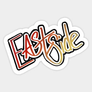 East side support Sticker